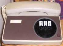 Stanice B - pvodn telefon pevn linky, typ 4FP 121 51 