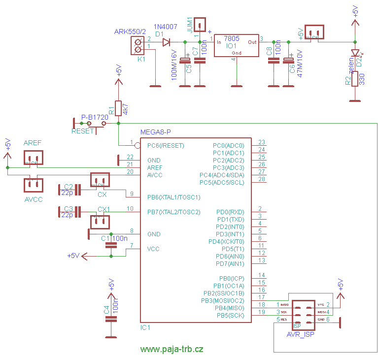 Test board atmega8 schema test_board_atmega8_schema.png, 17kB